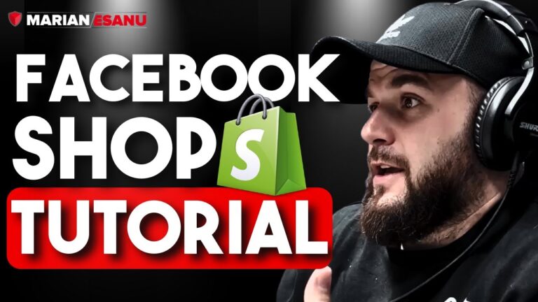 how to add a shop on facebook page